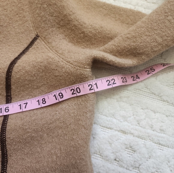 S Tan Boiled Wool Jacket - Picture 11 of 15